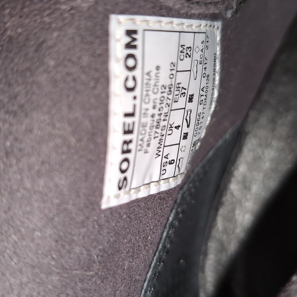 Sorel PDX Joan of Artic Ankle Boots Size 6 - Picture 7 of 7